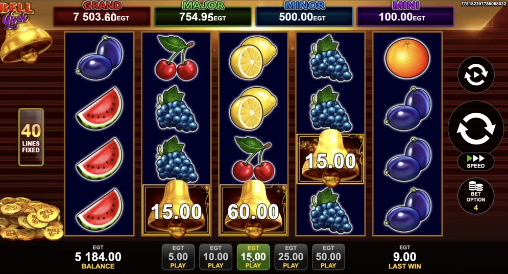 40 Super Hot Bell Link Slot